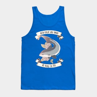 Be Kind to All -- Shark Edition Tank Top